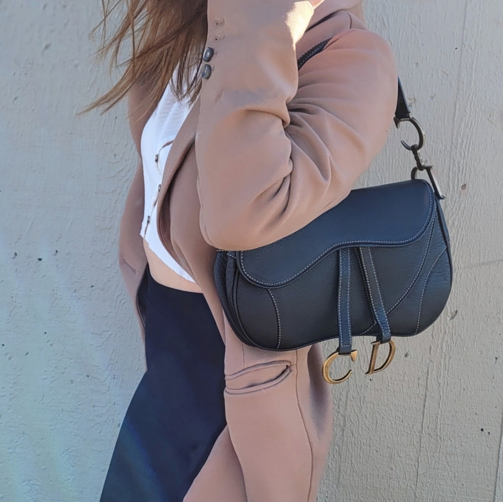 🖤 DIOR CALFSKIN DOUBLE SADDLE 🖤